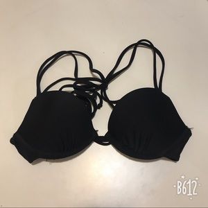 Hollister black bikini top